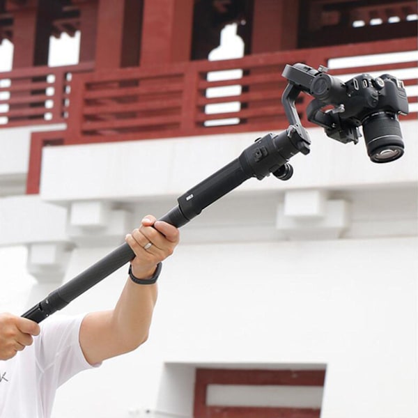 Kulfiber Selfie Stick Stang Udtrækkelig Til Ronin S/feiyu/zhiyun Gimbal 1/4