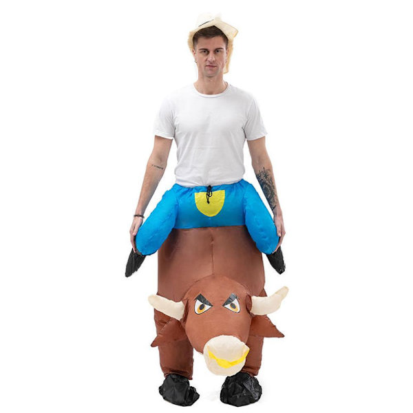 Innovativ Ko/Pirat Klädsel, Polyester Halloween Dekoration, Uppblåsbar Kostym, Attraherar Andra