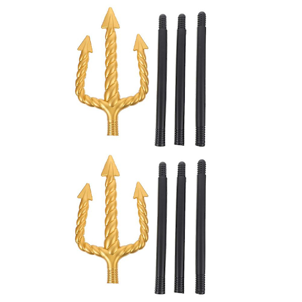 2 kpl Merenneito-asu Props Fantasia-asu Asu Trident Aikuisten Cosplay Trident Sekalaiset Värit 1