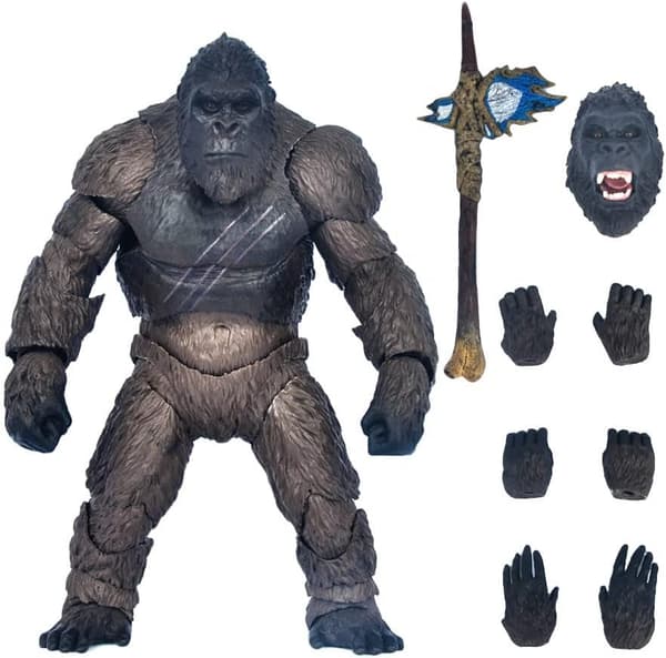 King Kong Actionfigur - Godzilla VS. Kong Leketøy, 18 cm