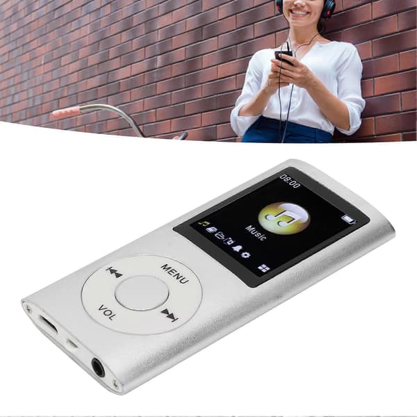 MP3-afspiller Stilrent Multifunktionelt Tabfrit Lyd Slim 1,8 Tommer LCD-skærm Bærbar MP3-musikafspiller [db]