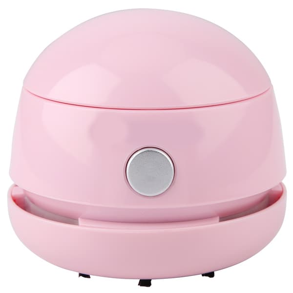 Mini Rechargeable Portable Desktop Vacuum Cleaner Dust Bin Cleaning Machine (Pink)