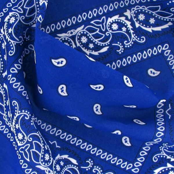 Cowboy Bandanas Bandana med mönster 3-pack Multifunktionell bomull Paisley Cowboy Bandanas Huvudband för män och kvinnor