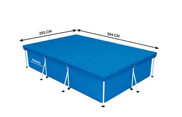 Poolskydd / Poolöverdrag / Överdrag - Poolskydd - 3x2m 610 Blå 610 Blå