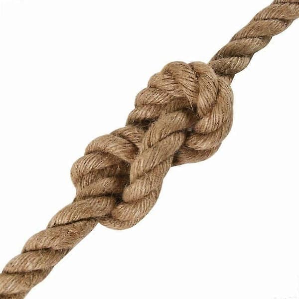 Juteköysi 50 m pitkä 10 mm paksu