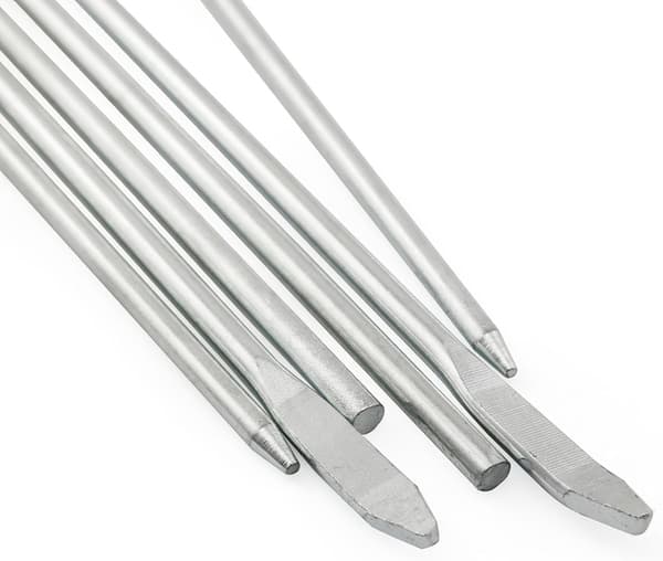 6 Pieces Stainless Steel Threaders Easy Draw Bodkin Needle Threader Tweezers Metal Bodkin Weaving Tool for Elastic Threading Sewing Machine
