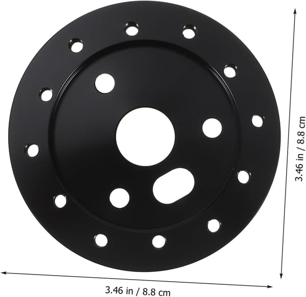 6-hulls rattadapter nav til omformeravstand for biltilbehør passer modeller