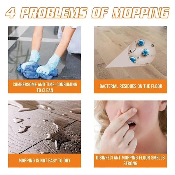 1 pc Floor Cleaner for All Robot Vacuums and Mops, Liquid Floor Cleaning Solution Compatible with Roborock & Omo Joint