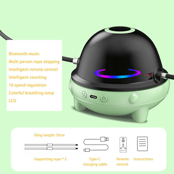 Børnelegetøjslys med Bluetooth-musik Genopladelig Husholdnings Multifunktionelt Børneautomatisk