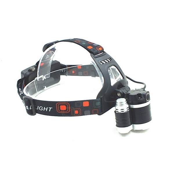 Tehokas LED-otsalamppu USB-latauksella, sopii ulkoiluun ja leirintään, IPX4 vedenkestävä kalastukseen ja leirintään