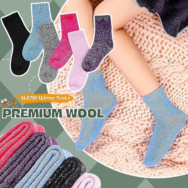Varmullesockor för barn, vinter, enfärgade, för pojkar och flickor, vandring, termiska stövlar