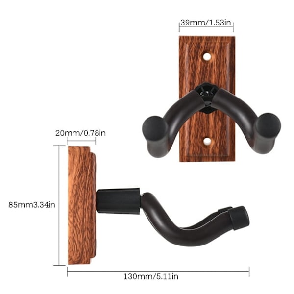 Gitarrväggkrok Gitarrväggkrok