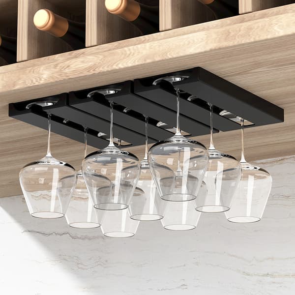 Under-the-cabinet krusholder, 1-pak sort uden stansning