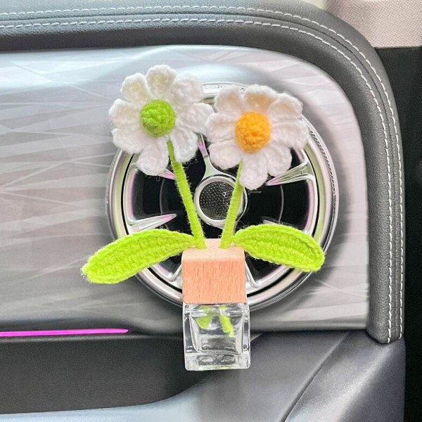 Bilvevd Aromaterapi Simulert Bukett Atmosfære Uttak Klipp, Mini Vevde Tulipaner, Solsikke, An