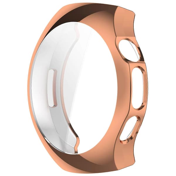 Galvanized TPU Full Coverage Watch Protective Case for Huawei Watch 5 42mm Rose Gold Rose Gold