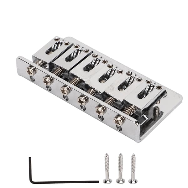 Replacement Silver Metal Quick Delicate Professional Electric Guitar Bridge