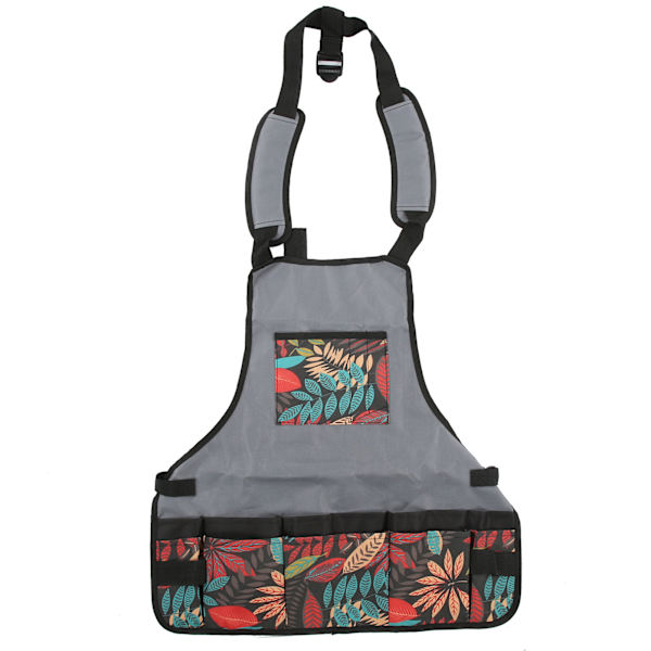 Durable Adjustable Oxford Cloth Multi-Pocket Apron Cross Back Strap