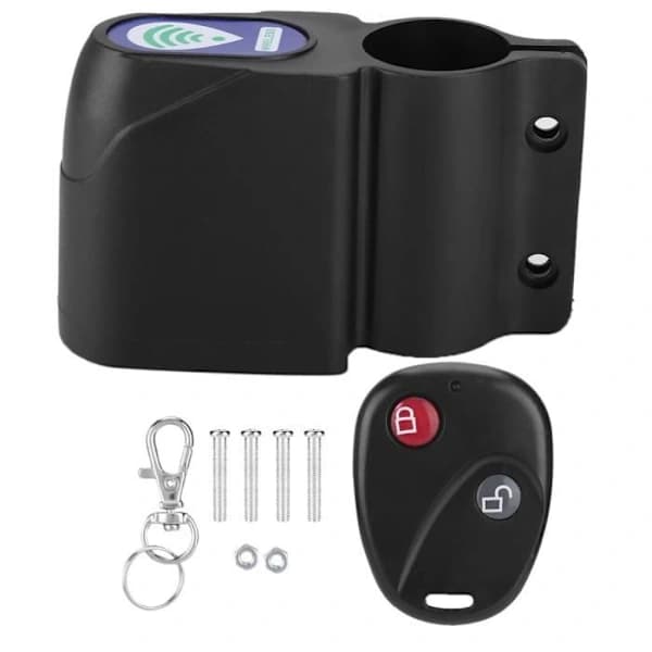 Anti-theft Bicycle Lock Security Wireless Remote Control Bike Alarm-XID