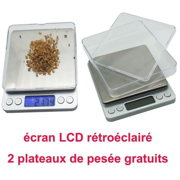Kitchen Scale - Professional - 0.01g-500g - Electronic - XL - Integrated Tare