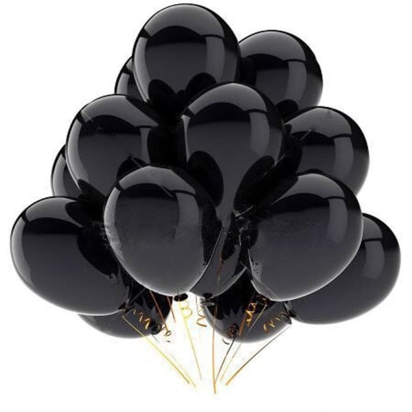 50 stk bursdagsfest lateksballonger, 12 tommers UNA bursdagsfest lateksballong
