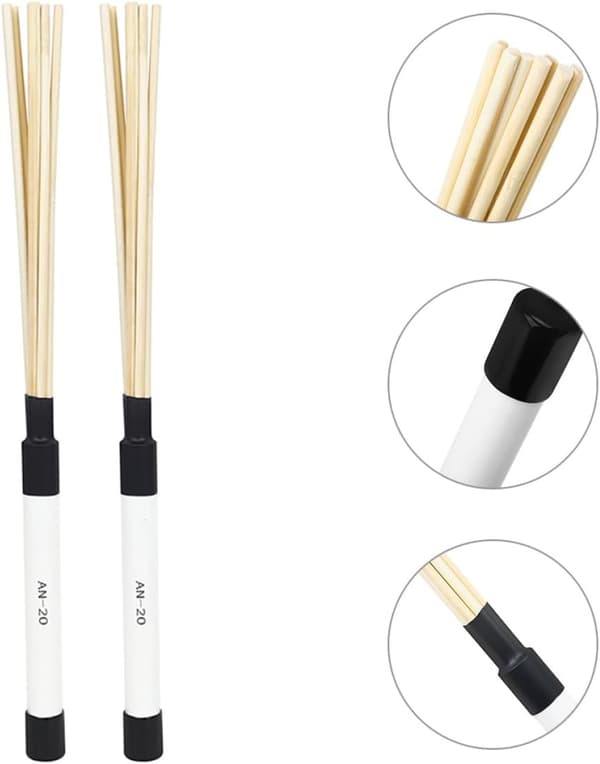 1 Pair Wooden Drumsticks for Beginners and Musicians, User-Friendly and Versatile Percussion Sticks