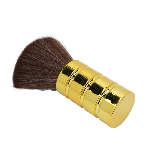 Professional Gold Barber Neck Brush Soft Galvanized Process