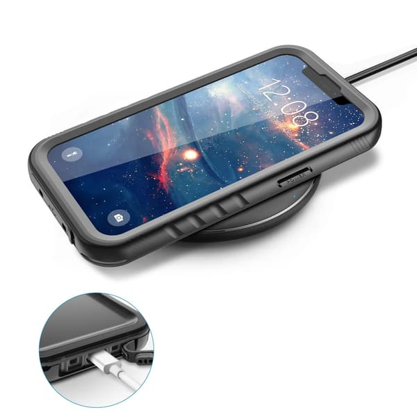 IP68 Vanntett Deksel 360+ Stropp til iPhone 13 (Svart)
