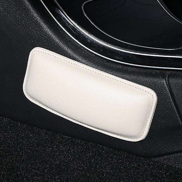Bilbensstödsdyna för knä, benstöd, mittkonsol, dörrarmstöd, montering, stöd, kudde, skyddspad (2-pack)