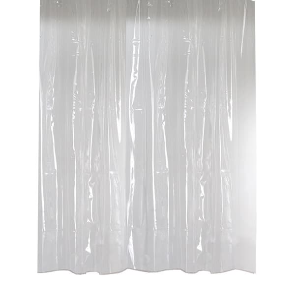 Magnetiskt duschdraperi Transparent och vattentätt duschdraperi,