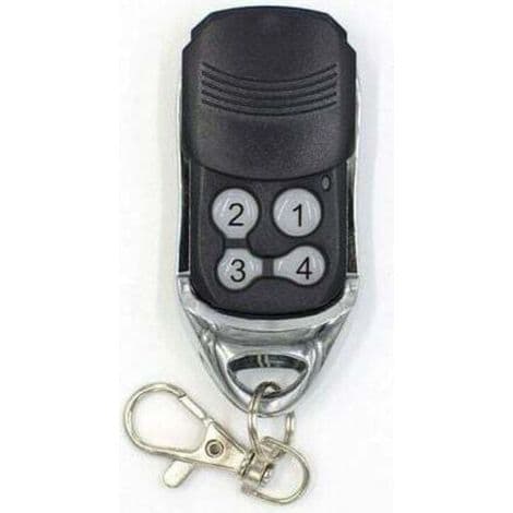 Remote control for blinds, compatible with Somfy Keytis 2, 4 RTS, Keygo, Telis 433 MHz