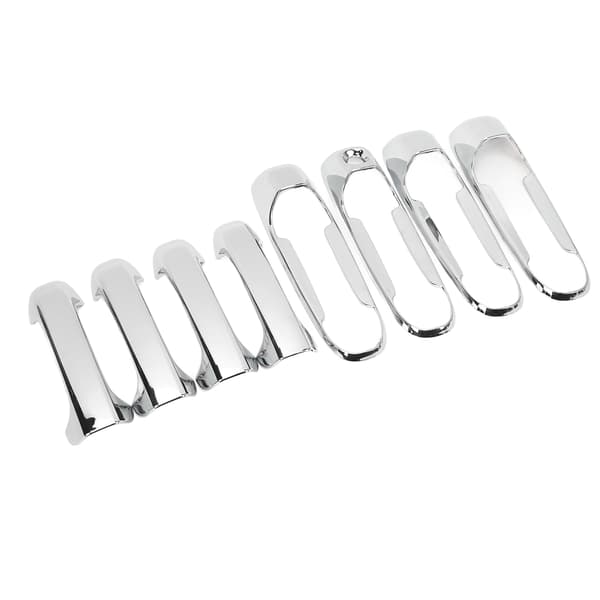 4PCS Chrome Door Handle Cover Anti-Scratch Car Left Right Handle Protector Replacement for Dodge RAM 1500 2500 3500
