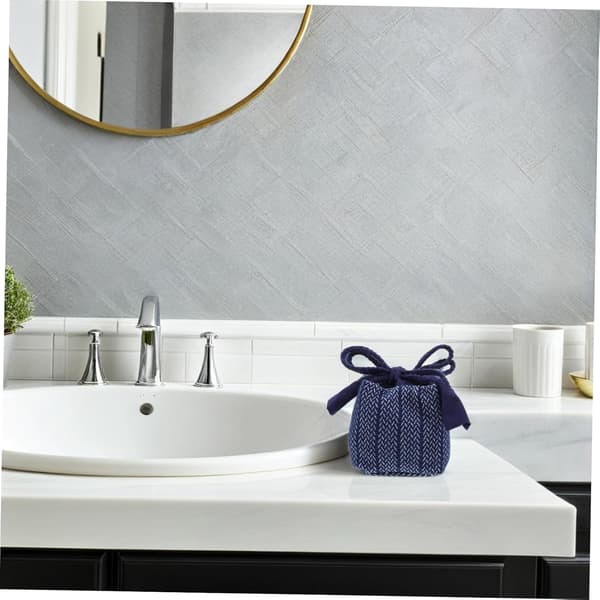 Denim Cosmetic Storage Bag, Small Makeup Organizer