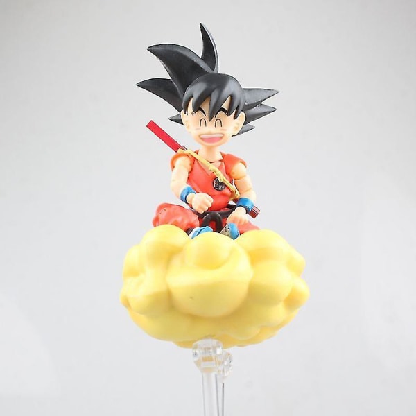 Anime Z Figur Barndomsfigur Søvnbad Action Statue Salto Cloud Model Doll Collection blå Goku uten boks