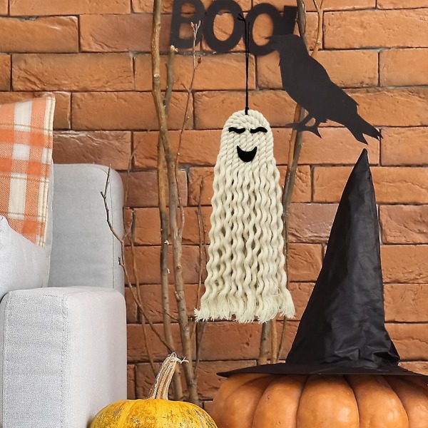 Mjuk Halloween bomull hängande dekoration Spöklik hem gotisk anda prydnad