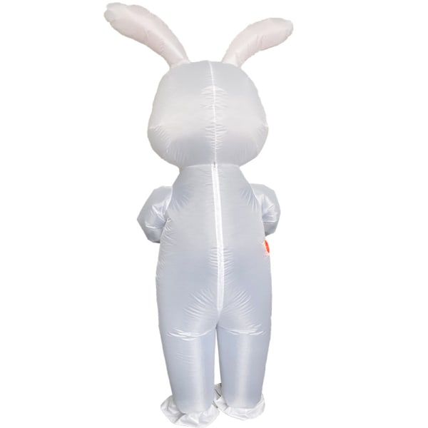 Kvinnors roliga påskhare uppblåsbar kostym Djur Cosplay kostym för festlig kanin uppblåsbar dräkt