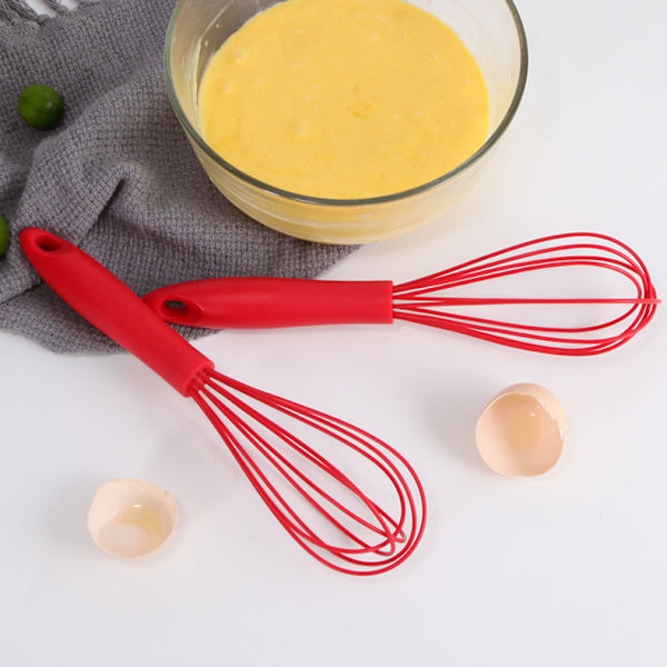 Rivetefrie Visper - Varmebestandige Kjøkkenvisper for Matlaging i Non-Stick Belegg, Ballong Eggpisker Perfekt for