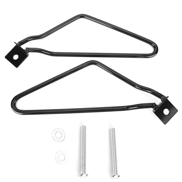 Universal Motorcycle Saddlebag Bracket Fittings Support Accessories