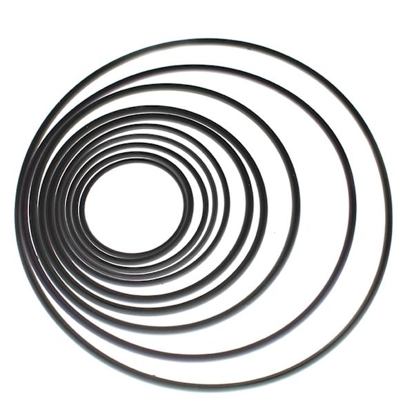 1/1,5 mm pyöreät hihnat vaihdettavat kestävät 10 kpl sekoitettuja kokoja 80-130 mm hihnat nauhureille (FMY) 1mm wide