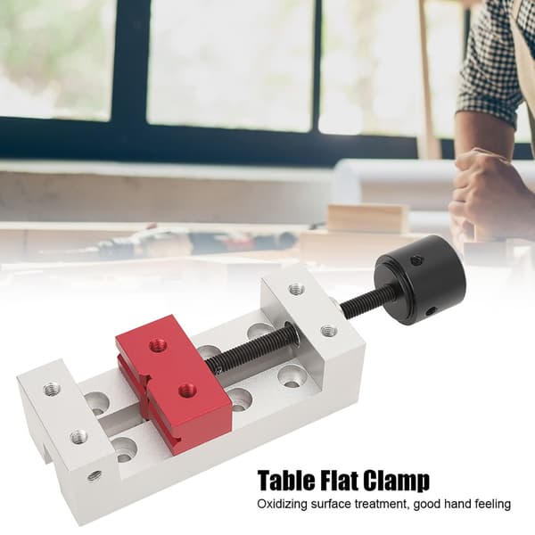 Mini Flat Aluminum Clamp Screw 50mm