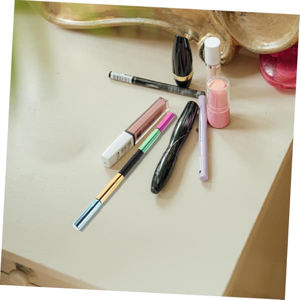 1 set Portable Makeup Brush for Eyebrows, Lips, and Eyeshadow, as well as Compact Beauty Cosmetic Tool