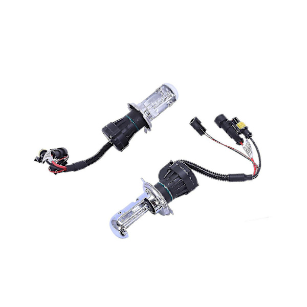 2x Pære Auto HID Bi-xenon Stråle Høy / Lav Pære H4 (55w, 6000k)