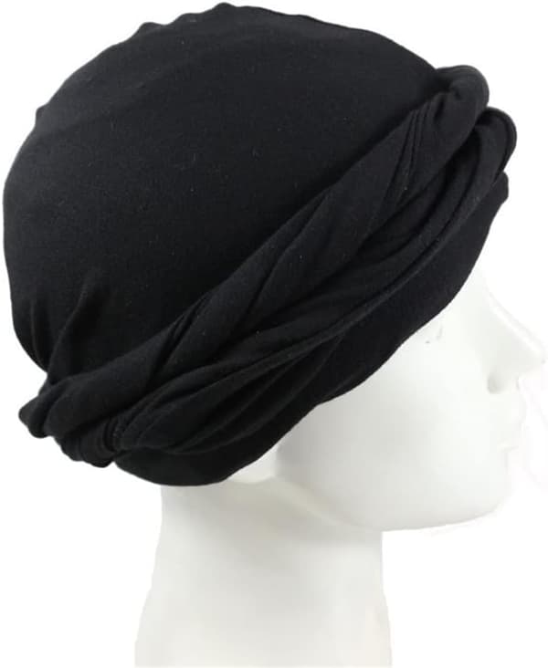 Hodeplagg for menn, hijab, retro, turban, elastisk, fôret, 56-58 cm