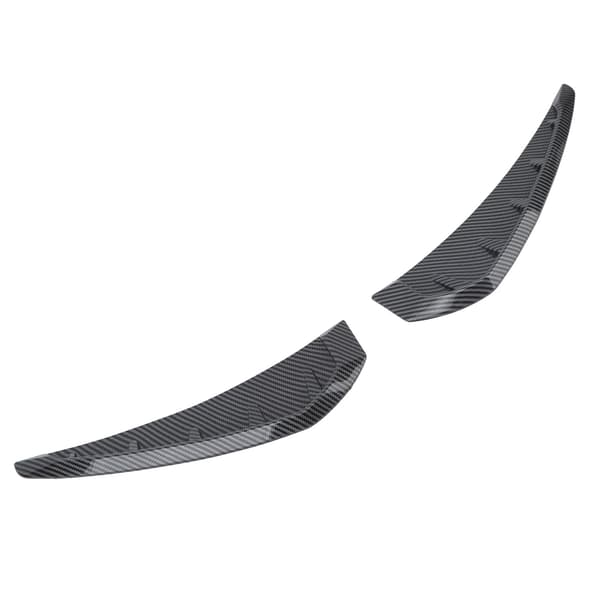 2 stk. sidevinduesventilationsgitre, stilrene, holdbare, dekorative, forbedret ventilation, erstatning for 1-serie E90 E91 kulfibermønster