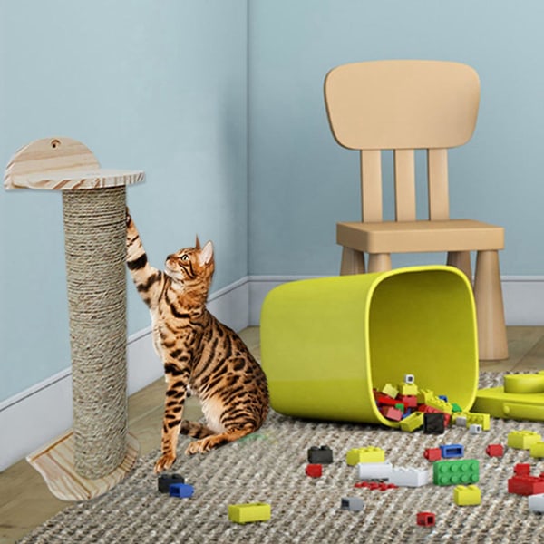 2x seinään kiinnitettävä kissan raaputustaululelu sisalkiipeilykehykset raapivat puukissat suojaavat huonekaluja