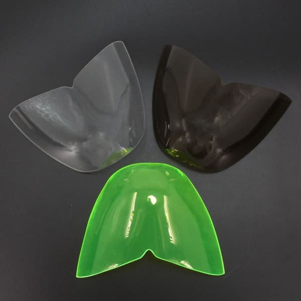 Motorcycle Headlight Lens Protector for Mt-03 Mt03 2014-2020 Black