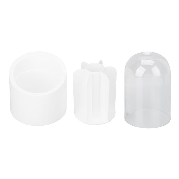 360 Degree Rotating Dustproof Cosmetic Brush Holder with Large Capacity