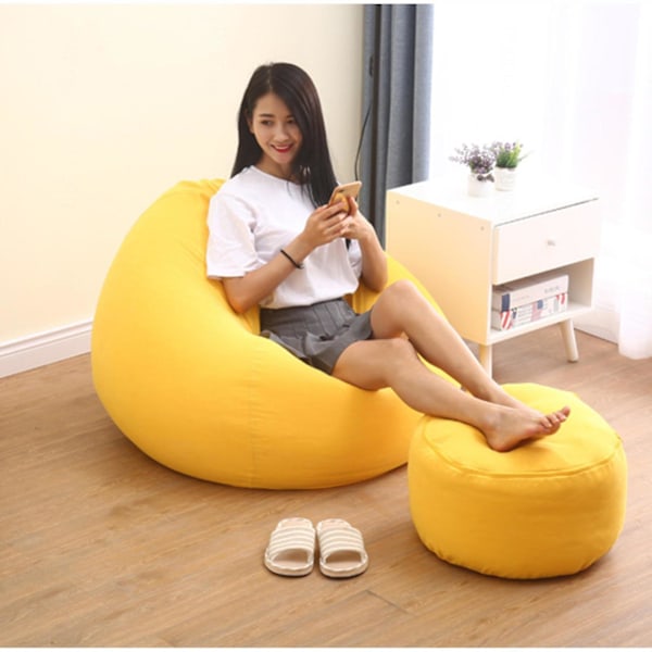 Extra Stora Sittsäckar Sofföverdrag Inomhus Lazy Lounger För Vuxna Barn