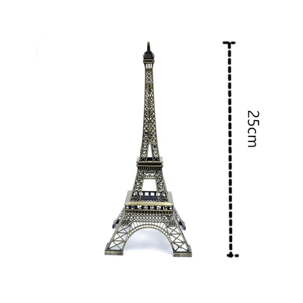 Model af Eiffeltårnet i Paris 25cm