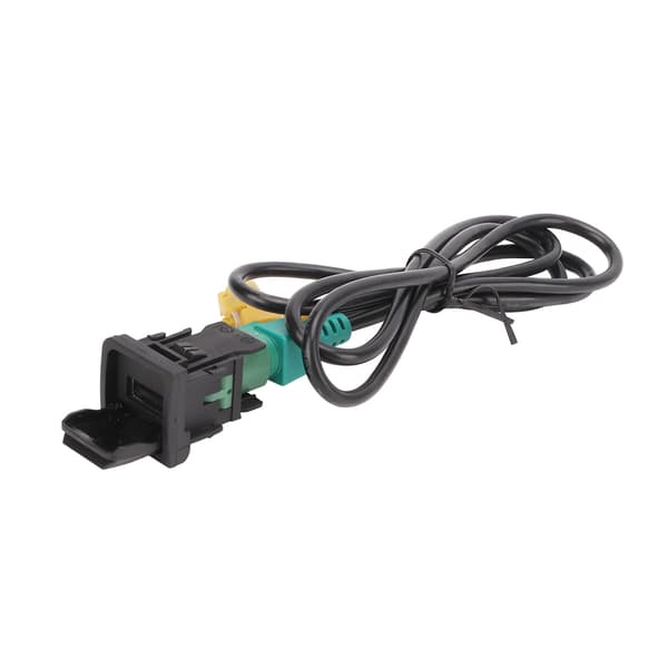 USB AUX Switch Cable Adapter Black Durable Replacement for MK5 MK6 RCD510 RNS315 RCD300+