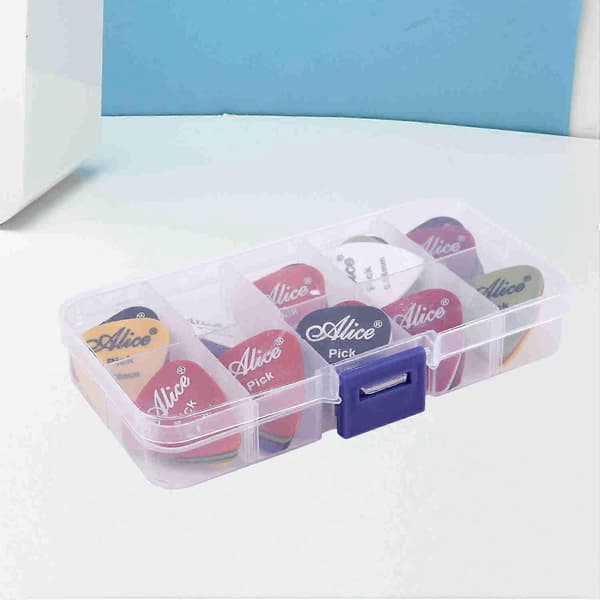 Alice Guitar Picks 1 Box 40 Pieces Picks Mediator Mix 0.58-1.5